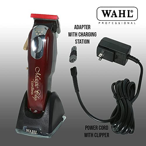 Wahl Professional Cordless Clipper Charger, Fits Wahl, Sterling, and 5-Star Cord/Cordless Clippers - Model 3801