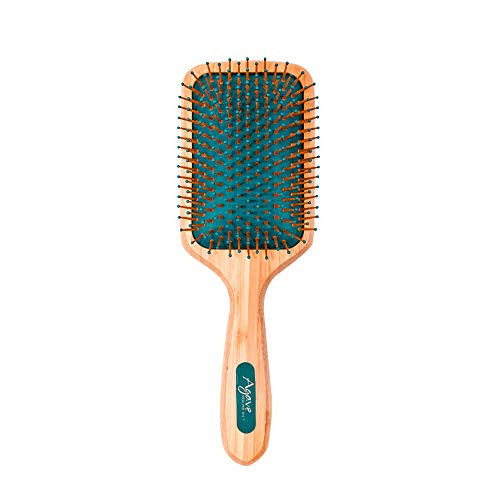 Agave HEALING OIL Smooth & Shine Natural Bamboo Paddle Brush, 4.2 Oz