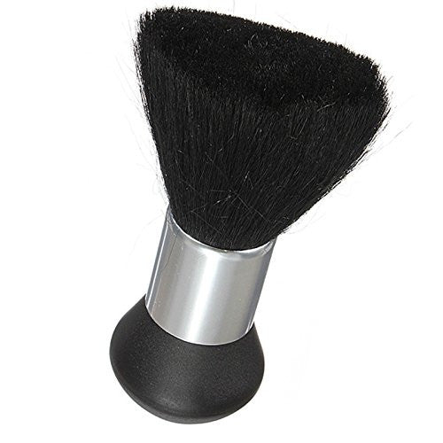 PERTTY 2 pièces brosse plumeau de cou brosse douce noire barbier coiffure coupe de cheveux salon styliste brosse de nettoyage