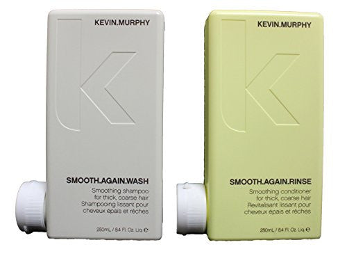 Kevin Murphy Smooth Again Wash and Rinse combo set 250 ml/8.45 Fl Oz Liq. each New Product!