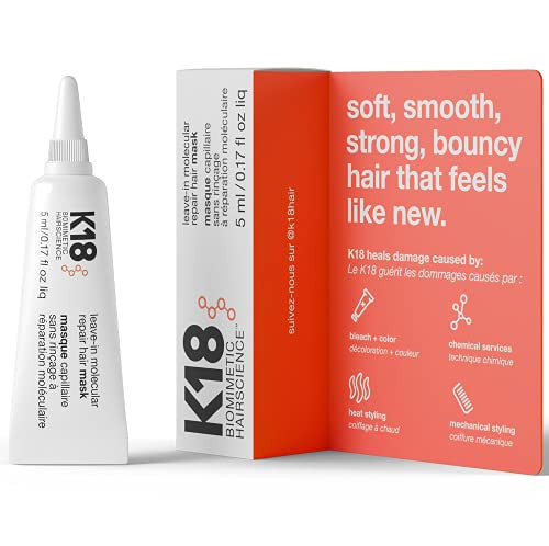 K18 Leave-In Repair Hair Mask, 5ml