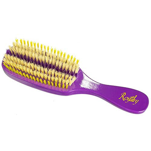 Royalty By Brush King Wave Brush #720-7 row Medium firm- Great 360 wave brush - From the maker of Torino Pro