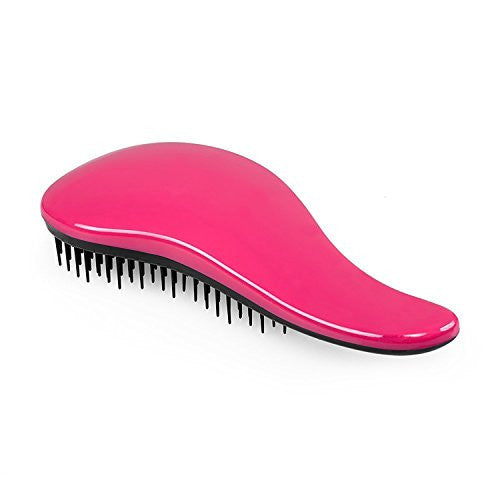 Hair Detangler Brush, ELFINA Glide Thru Detangling Brush, Tangle Teezer Brush, Best Detangling Brush for Girls and Women, Used in Wet and Dry Hair, Pink