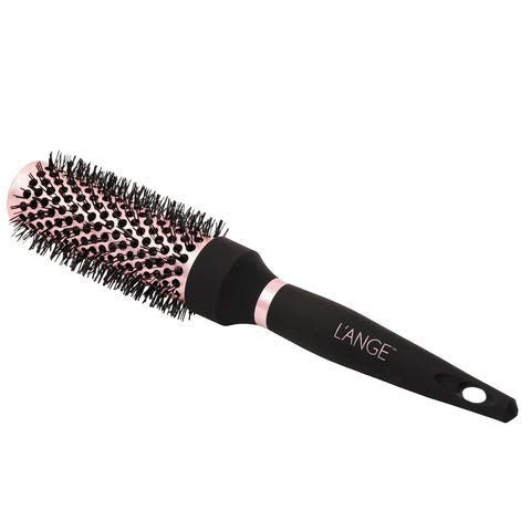 L’ange Hair SIENA Thermal Hair Brush - 33mm Round Barrel Hair Volumizer Brush with Nylon Bristles for Women, Men & Kids - Professional Non Slip Hair Styling Brush for All Hair Types - MSRP $32.00