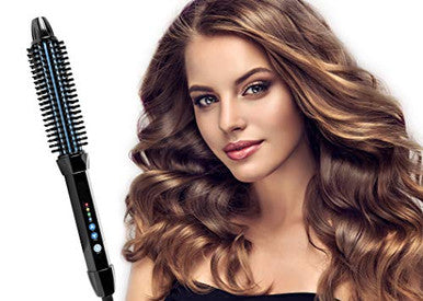 Bristle brush curling iron best sale