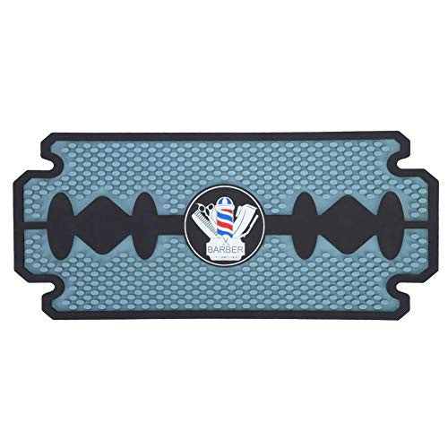 Heat-Resistant Styling Station Mat, PU Non-Slip Hairdressing Tools Pad Cushion Barber Shop Hair Salon Accessory(1#)