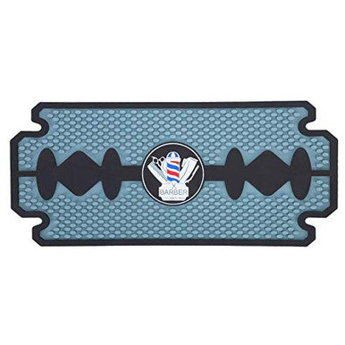 Heat-Resistant Styling Station Mat, PU Non-Slip Hairdressing Tools Pad Cushion Barber Shop Hair Salon Accessory(1#)