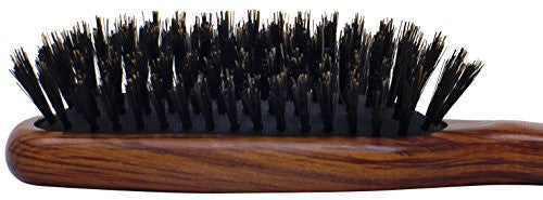 Spornette Deville Sculpting Hair Brush #343 Soft Boar Bristle, Wood Handle, Cushioned Smoothing Brush for Daily Maintenance, Finishing & Adds Shine to Brush Outs and Blow Outs