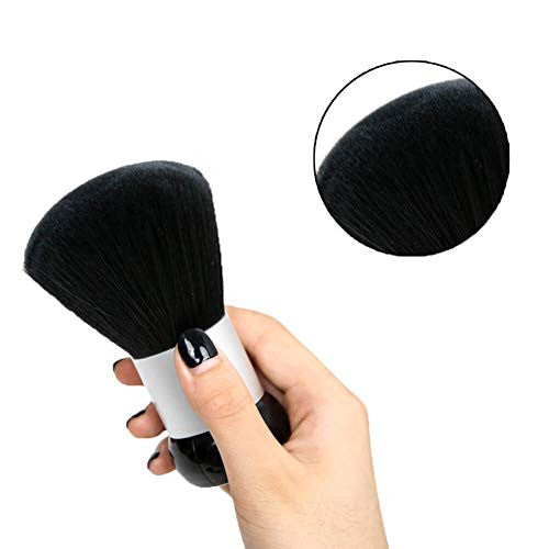 Neck Duster Brush – Ultra Soft and Gentle Bristles - Brushing off Hair Around the Face & Neckline & Ears After a Haircut