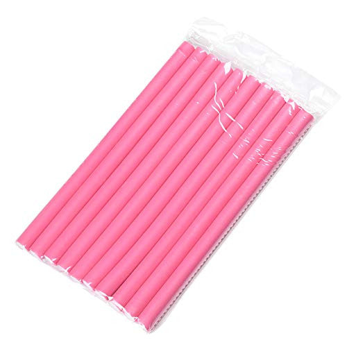 Rouleau à cheveux en mousse Soft Twist-Flexi, spirale flexible, tiges de bigoudi en mousse, ensemble de rouleaux, 1 paquet, diamètre 1,4 cm, tiges de curling Flexi-Rods, rouleaux à cheveux DIY (10 tiges)