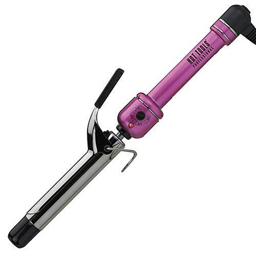 Hot Tools Pink Titanium 1 Inch Salon Curling Iron Model No. HPK44