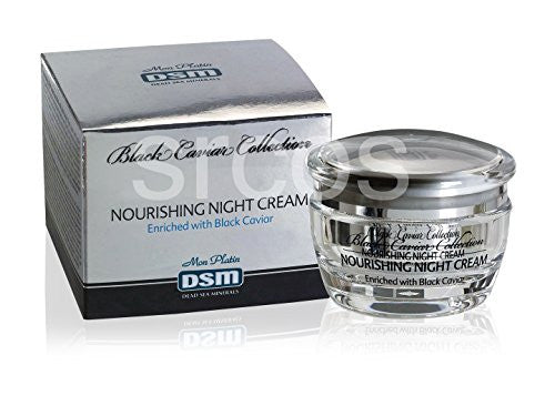 Mon Platin Nourishing Night Cream Enriched with Black Caviar, 50 Gram