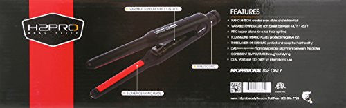 H2 pro flat outlet iron professional