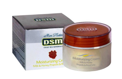 Mon Platin Moisturizing Cream Milk and Honey, Propolis and Royal Jelly, 50 Gram