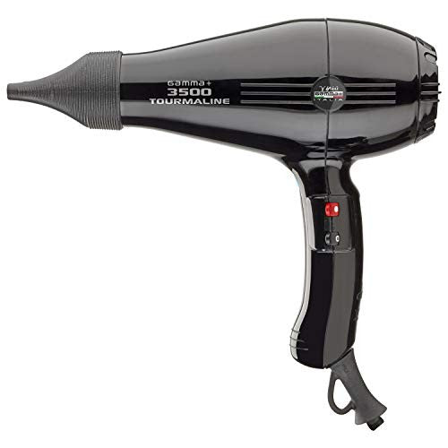 GAMMA+ 3500 Tourmaline Ionic Hair Dryer, Black-1601027390