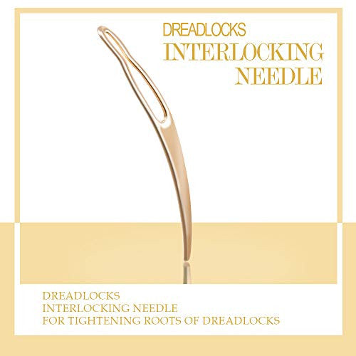 Dreadlocks Tool, Hair Locking Tool, Hair Extensions Interlocking Retighten Tools For Locs Easy Locking Needle Hair Loc Maintenance Tightening Accessories Tool Kits