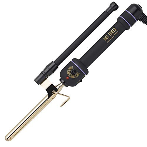 Hot Tools HT1107 Mini Professional Marcel Curling Iron with Multi Heat Control, 1/2 Inches