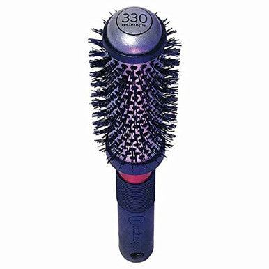 Cricket Technique Barrel Hair Brush, Medium Round