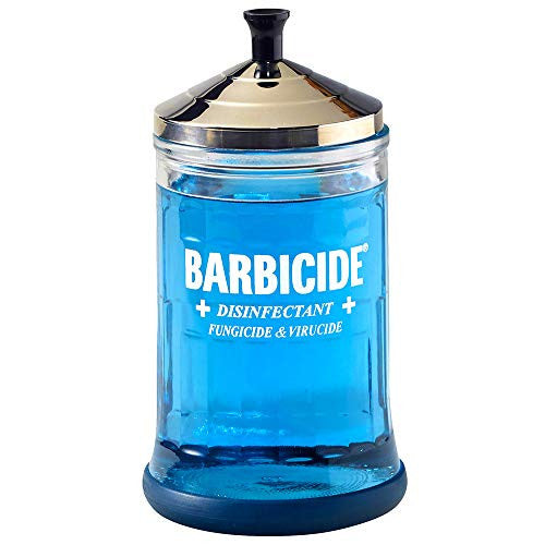 Barbicide Disinfectant Jar, Midsize, 21 ounce