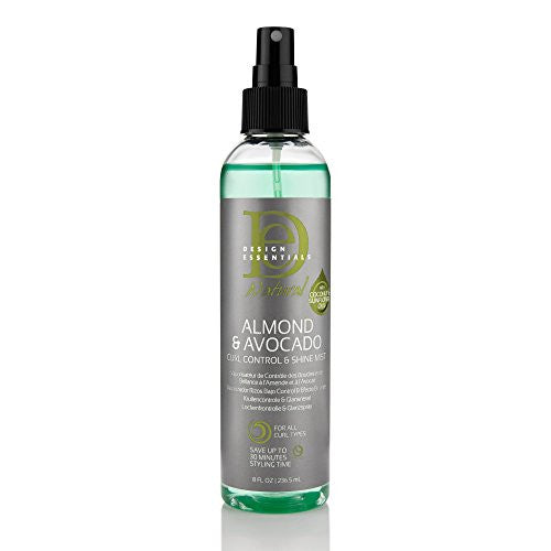 Design Essentials Almond Avocado Curl Control Spray, 8 Oz