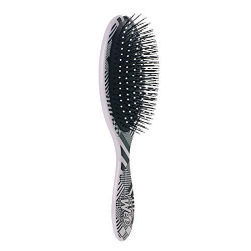 Wet Brush Brosse à cheveux démêlante originale – Damiers diagonales – Poils IntelliFlex ultra doux exclusifs – Protège contre les pointes fourchues et la casse – Pour femmes, hommes, cheveux mouillés et secs