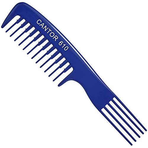 Cantor - Peigne à dents larges Lift Teasing - 1 paquet de peigne démêlant résistant aux produits chimiques et à la chaleur - Peigne antistatique pour tous les types de cheveux - Durable et léger
