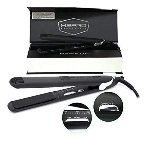 H2Pro Mikro Black Diamond Nano Hi Tech Flat Iron 1 inch Canada Beauty Supply