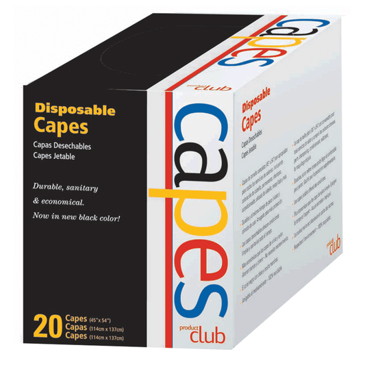 Product Club Disposable Capes - 20 Pack 20 Count