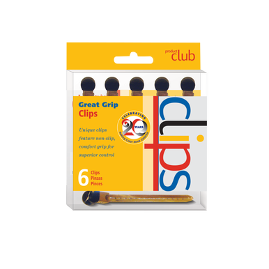 Product Club Great Grip Clips 6-Pk