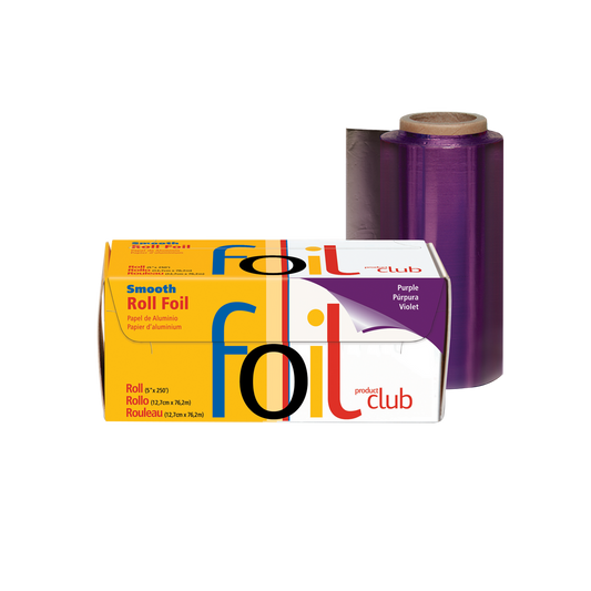 Product Club Smooth Foil Roll Purple 5 inch x 250 feet