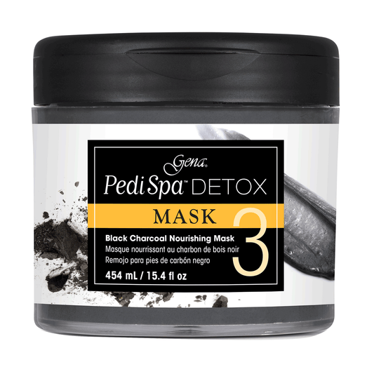 Gena PedSpa Detox Black Charcoal Nourishing Mask 15.4 fl. oz.