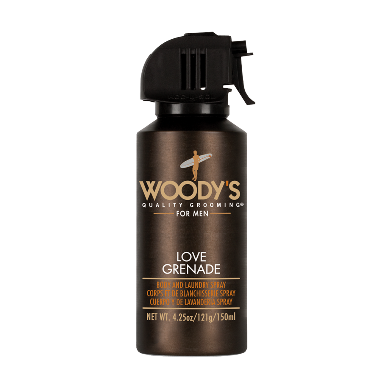 Woodys Love Grenade Body and Laundry Spray 4.25 fl. oz.