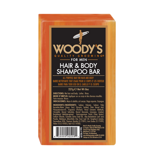 Woodys Hair & Body Shampoo Bar 8 oz.