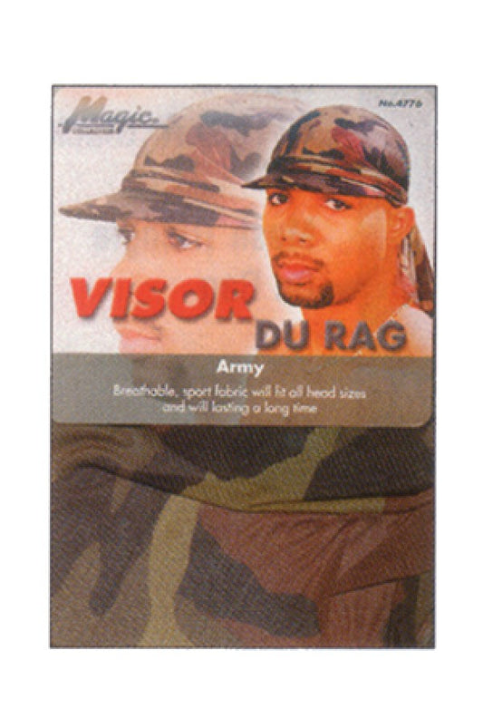 Magic 4776  Visor Durag (Army)  -dz