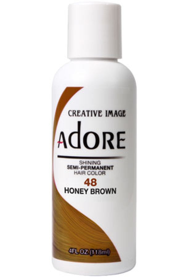 Adore-1 Semi Permanent Hair Color (4 oz)- 48 Honey Brown
