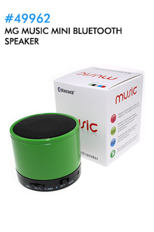 MG Music Mini Bluetooth Speaker 49962-pc