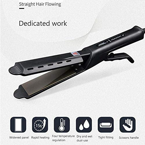 Ceramic Tourmaline Ionic Flat Iron Hair Straightener Professional Glider