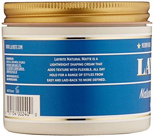 Layrite Natural Matte Cream 10.5 Oz