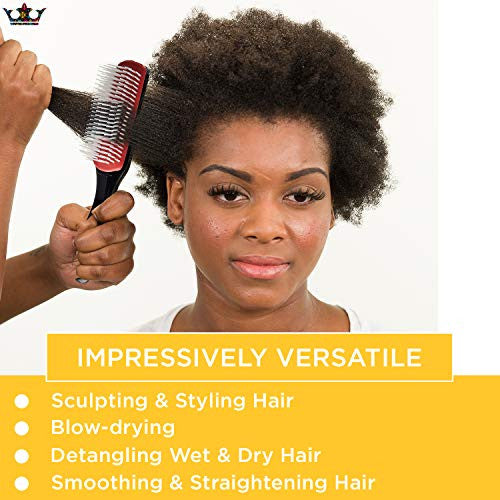 Hair Routine Denman Brush Curly Hair Before And After Using Denman