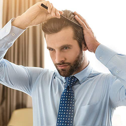 48 Pack Hair Comb Fine Cutting Comb Unbreakable Plastic Hairdressing Combs 6.9 Inch Carbon Fiber Barber Cutting Comb for Salon or Hotel Hair Care