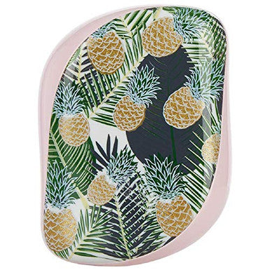 Tangle Teezer Brosse à cheveux démêlante compacte Styler, palmiers et ananas