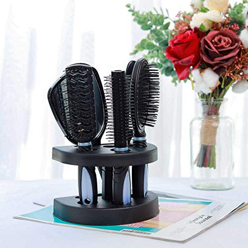 Zoestar 5Pcs Hair Brush and Comb Set for Women and Men