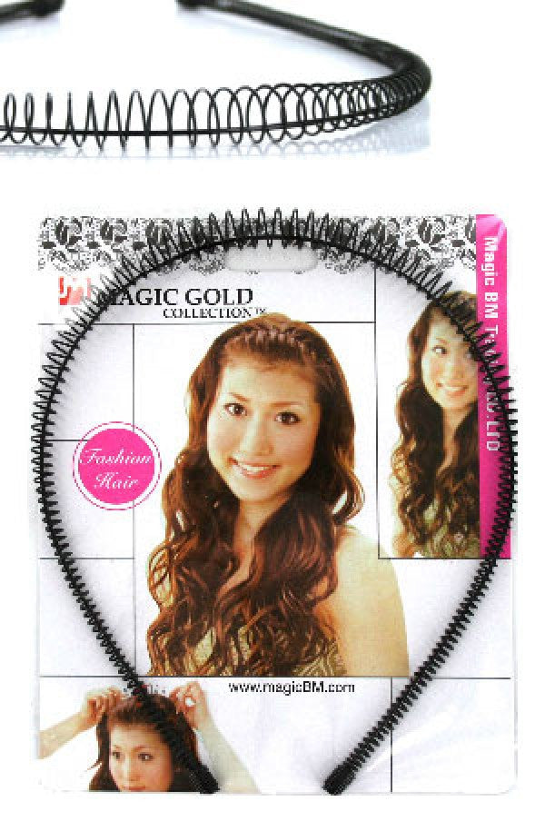 Magic Gold-5170 Metal Hair Band (Black) -dz