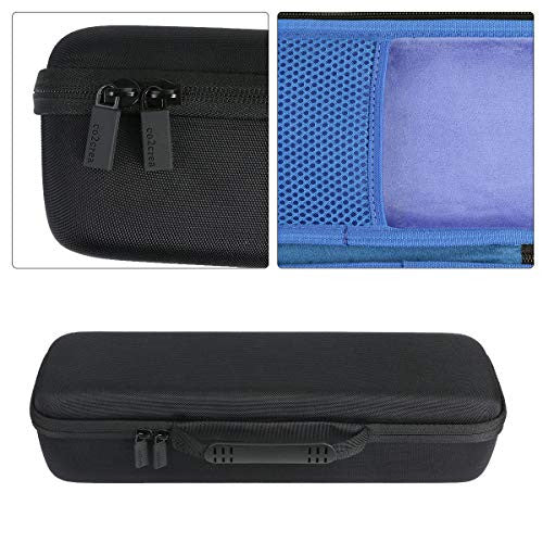 co2crea Hard Travel Case for Revlon One-Step Hair Dryer & Volumizer& Styler (Black Case + Inside Blue)