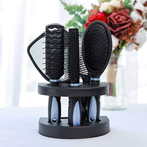Zoestar 5Pcs Hair Brush and Comb Set for Women and Men
