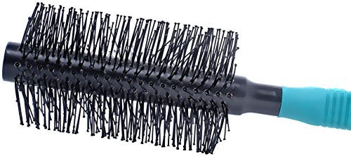 Spornette Double Stranded XL Nylon Round Brush 2 Inch (#962-XL) for Straightening, Smoothing, Relaxing, De-Frizzing, Detangling, Styling and Volumizing Smooth, Wavy, Curly, Medium and Long Hair Types