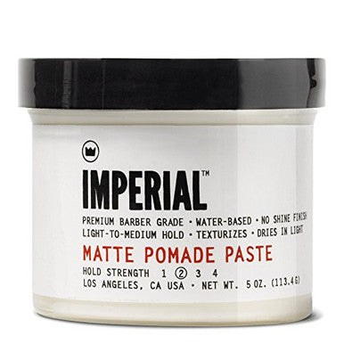 Imperial Barber Grade Products Matte Pomade Paste, 5 oz