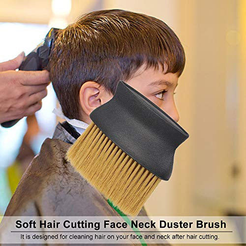 Lebeaut Soft Hair Cutting Face Neck Duster Brush for Hairdressing Hair Stylist Professional Salon Barber Cleaning Brush Tool