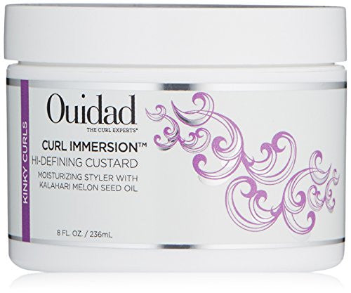 OUIDAD Curl Immersion Hi-Defining Custard, 8 Fl oz