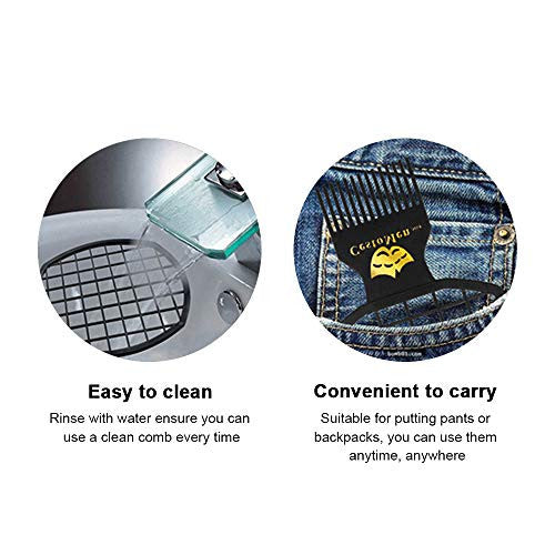 Magic Twist Hair Coils Comb Tool, Afro Pick Hair Curl Sponge Brush (Black)